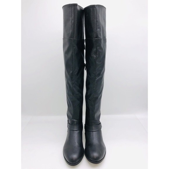 Bar III Women's Daphne Over-The-Knee Riding Boots Black US 6M  #Q-23 - Picture 2 of 9